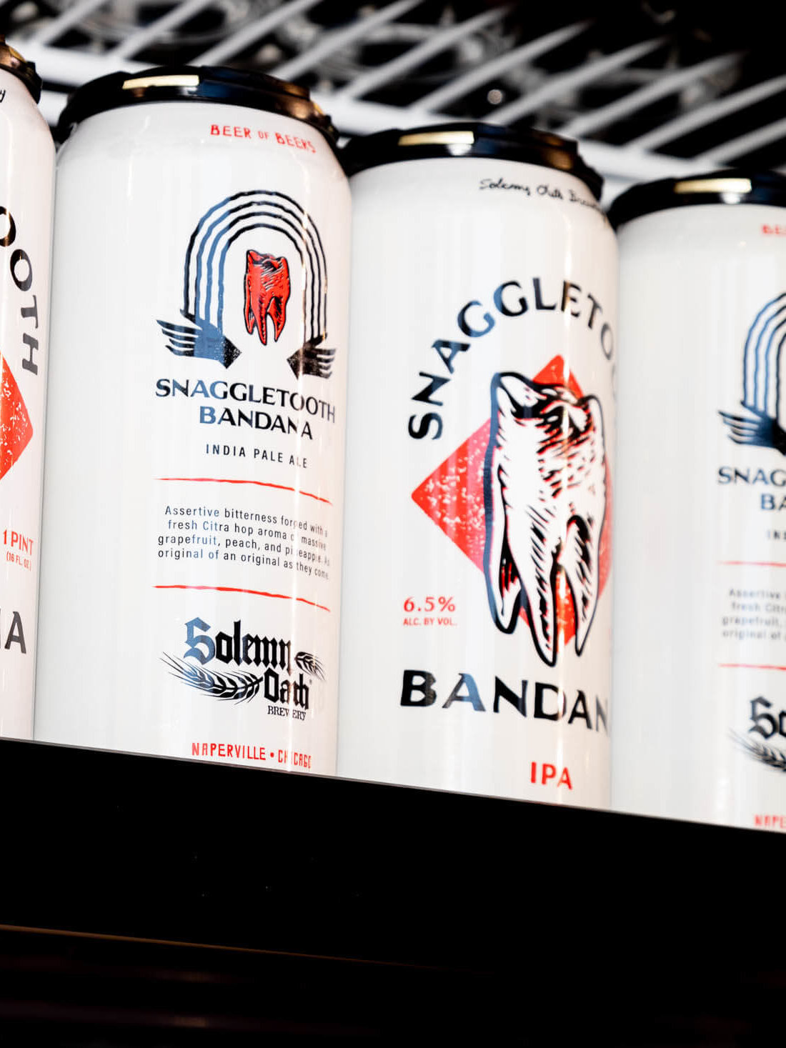 Stout Collective Website – Solemn Oath Brewery Flagship Rebrand Snaggletooth Bandana Cans 2